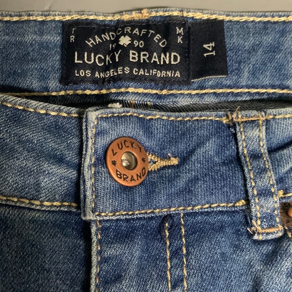NWT - Girls LUCKY BRAND Jean ZOE SKINNY size: 14 - Picture 2 of 7